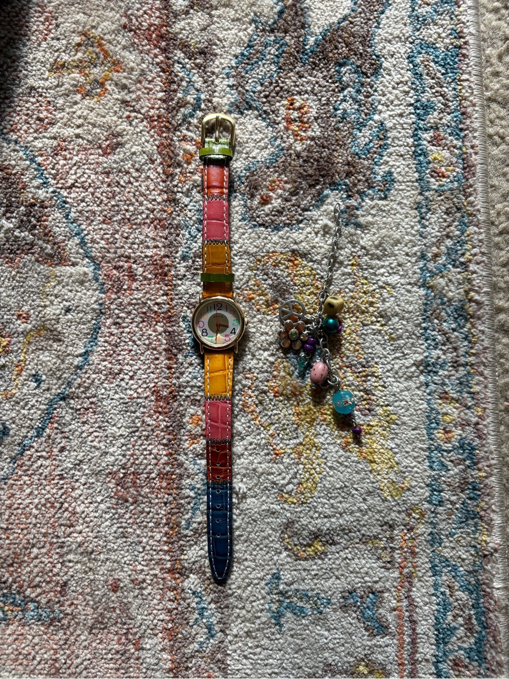 Jewelry Bundle of One Watch and One Keychain/Bag Accessory